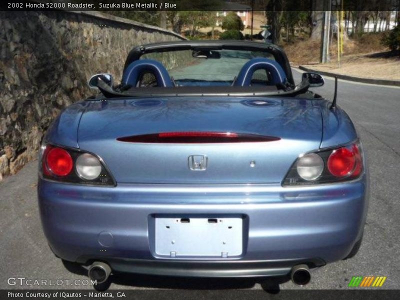 Suzuka Blue Metallic / Blue 2002 Honda S2000 Roadster