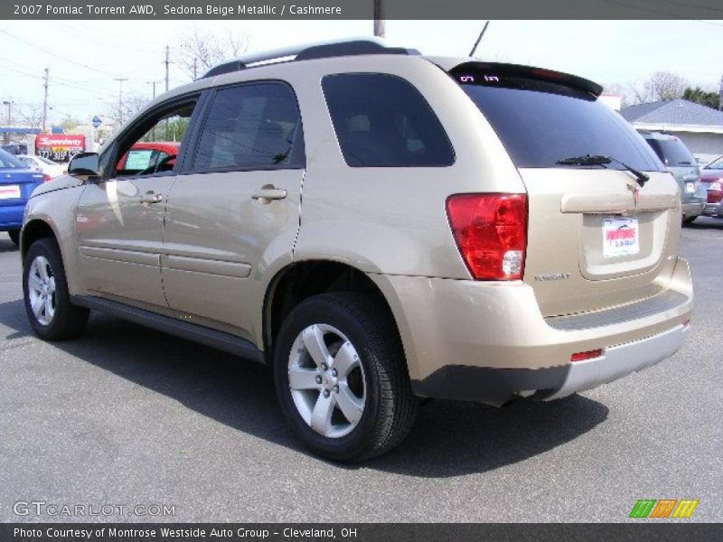 Sedona Beige Metallic / Cashmere 2007 Pontiac Torrent AWD