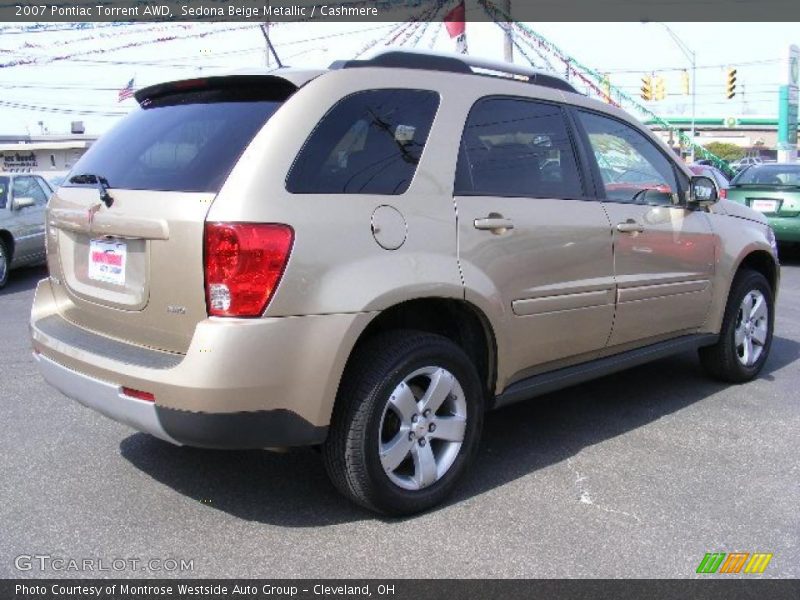 Sedona Beige Metallic / Cashmere 2007 Pontiac Torrent AWD