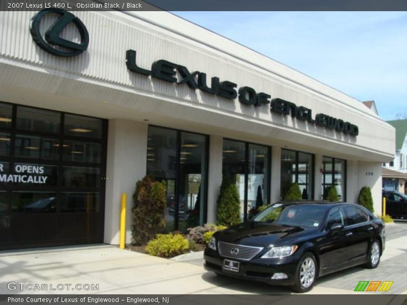 Obsidian Black / Black 2007 Lexus LS 460 L
