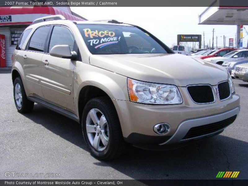 Sedona Beige Metallic / Cashmere 2007 Pontiac Torrent AWD