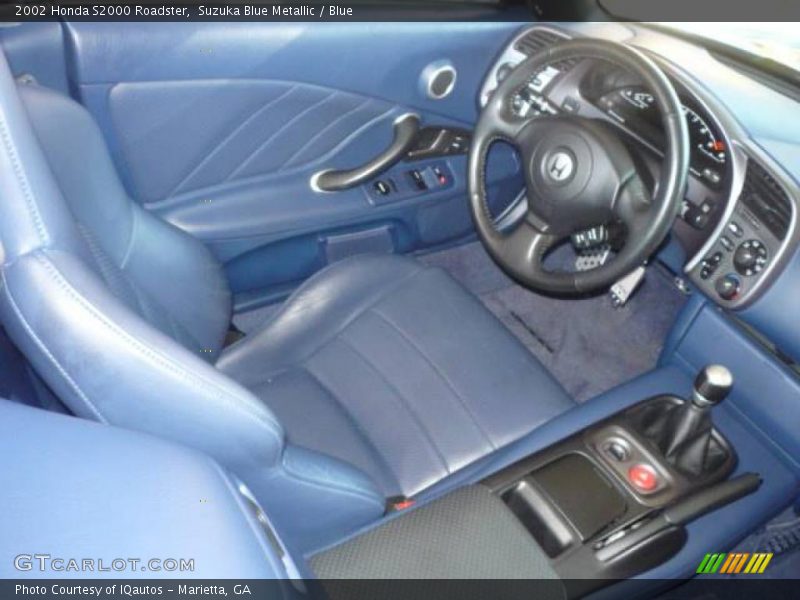 Suzuka Blue Metallic / Blue 2002 Honda S2000 Roadster