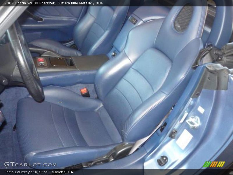 Suzuka Blue Metallic / Blue 2002 Honda S2000 Roadster