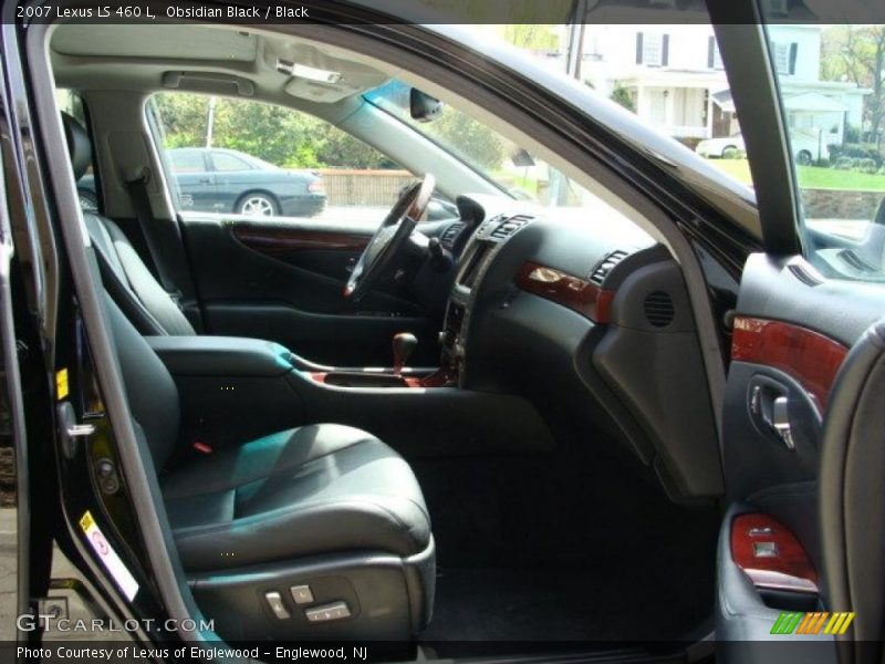 Obsidian Black / Black 2007 Lexus LS 460 L