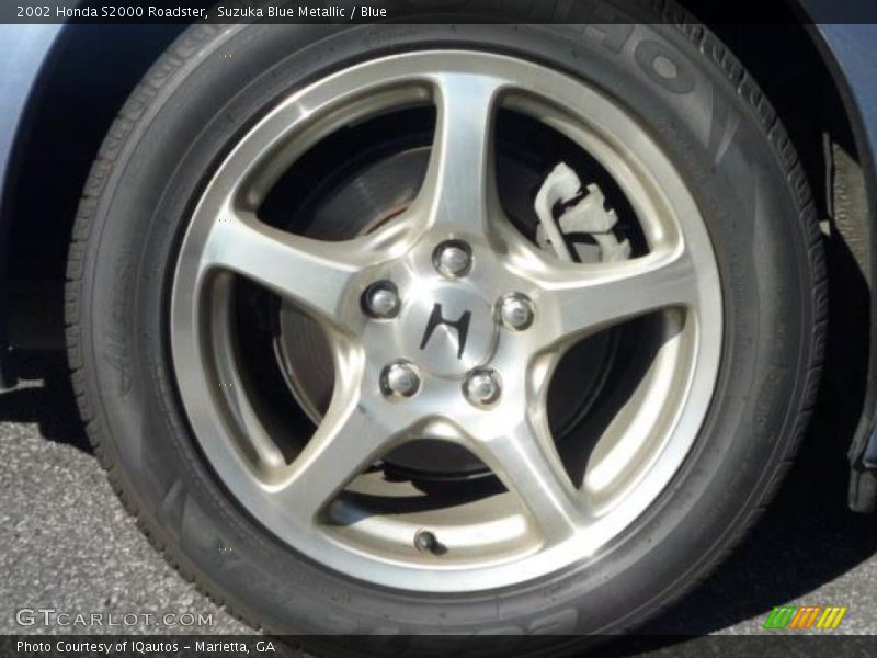 Suzuka Blue Metallic / Blue 2002 Honda S2000 Roadster