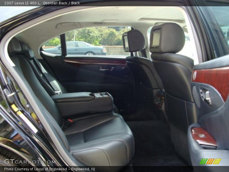 Obsidian Black / Black 2007 Lexus LS 460 L