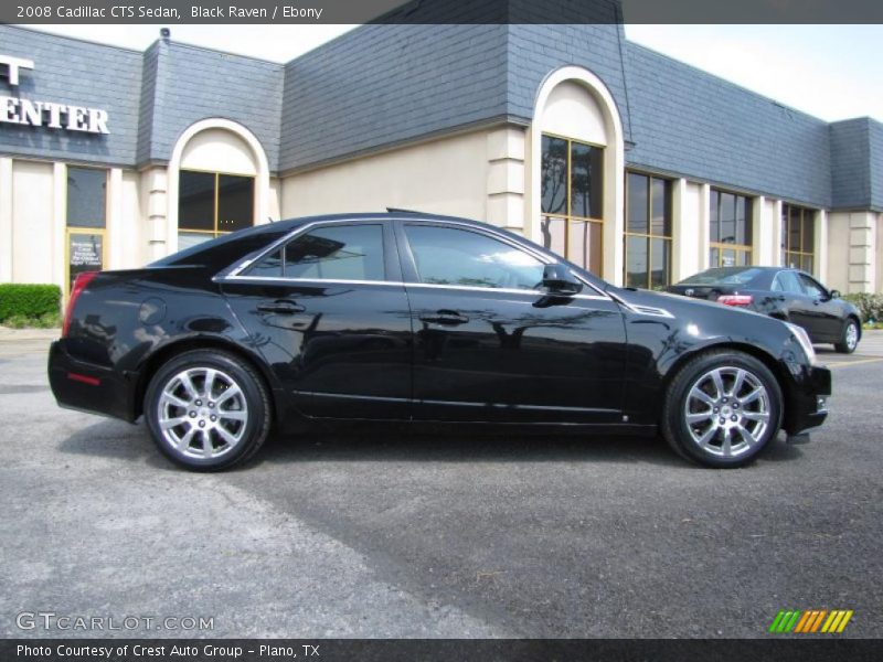 Black Raven / Ebony 2008 Cadillac CTS Sedan