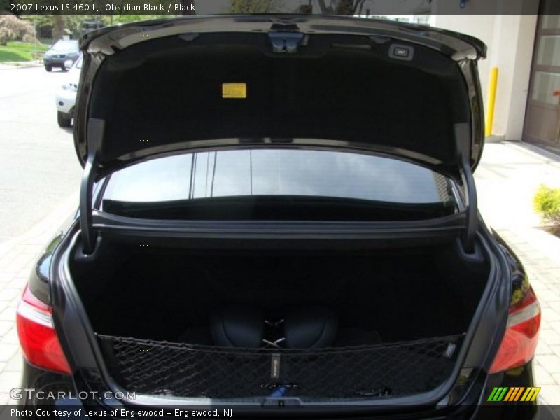 Obsidian Black / Black 2007 Lexus LS 460 L