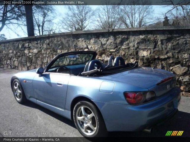 Suzuka Blue Metallic / Blue 2002 Honda S2000 Roadster