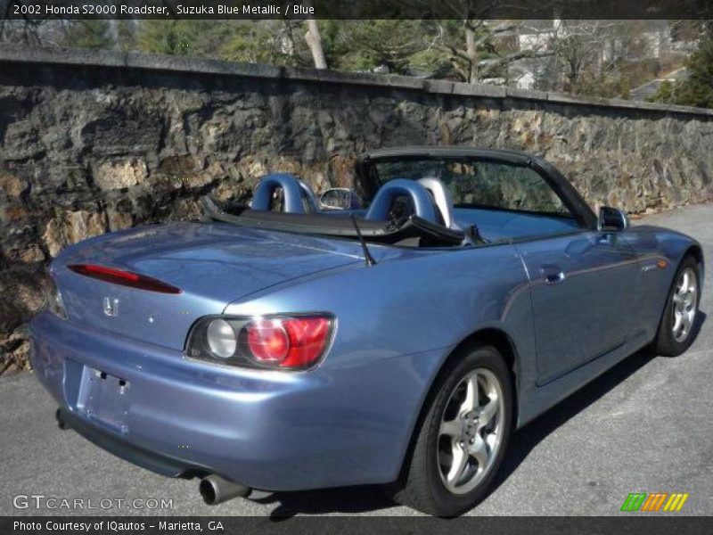 Suzuka Blue Metallic / Blue 2002 Honda S2000 Roadster