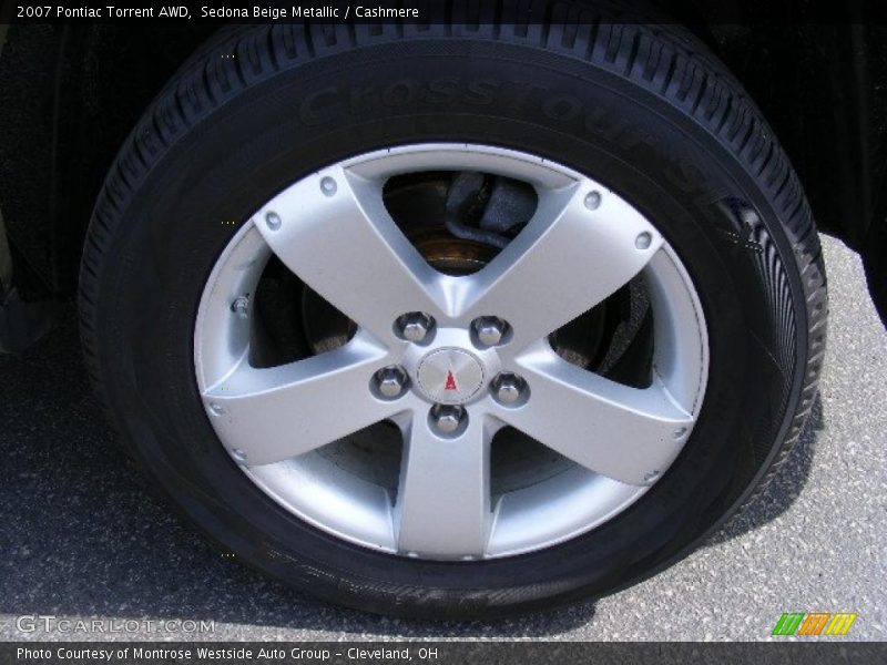 Sedona Beige Metallic / Cashmere 2007 Pontiac Torrent AWD