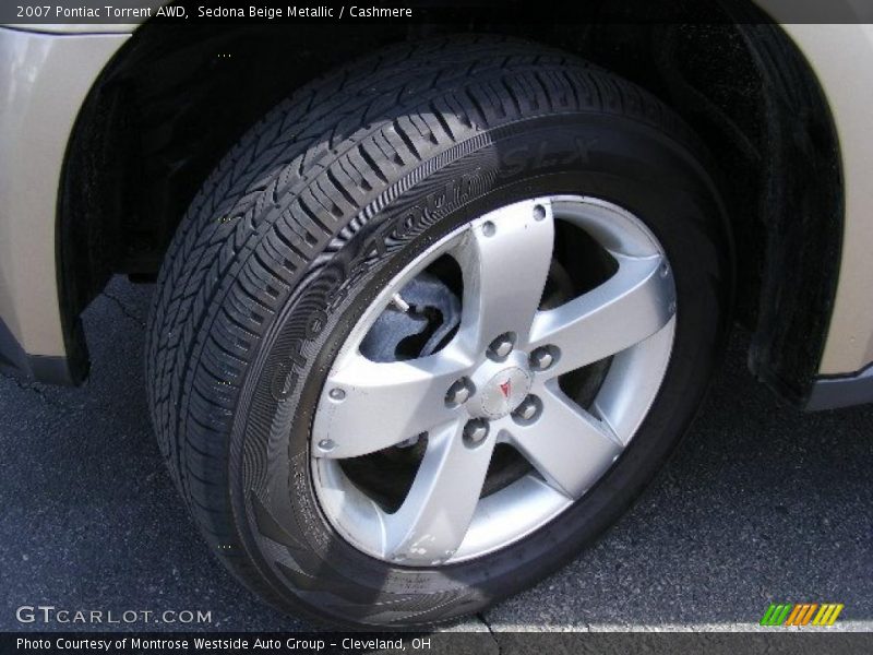 Sedona Beige Metallic / Cashmere 2007 Pontiac Torrent AWD