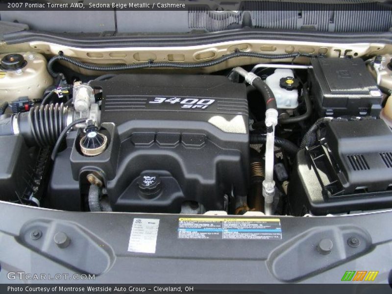 Sedona Beige Metallic / Cashmere 2007 Pontiac Torrent AWD