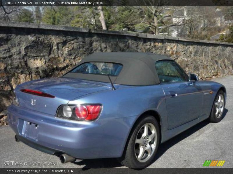 Suzuka Blue Metallic / Blue 2002 Honda S2000 Roadster