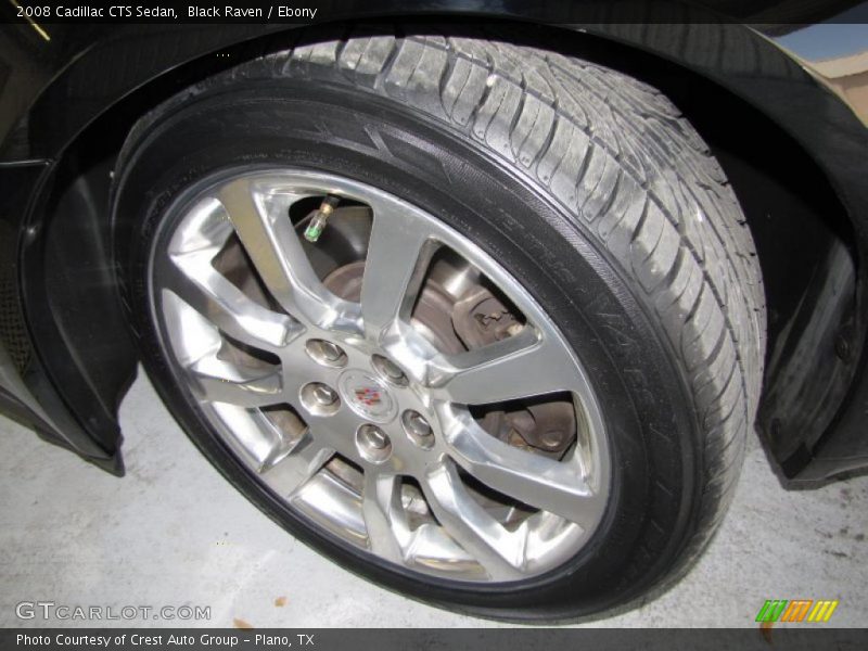 Black Raven / Ebony 2008 Cadillac CTS Sedan