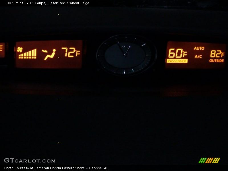 Laser Red / Wheat Beige 2007 Infiniti G 35 Coupe