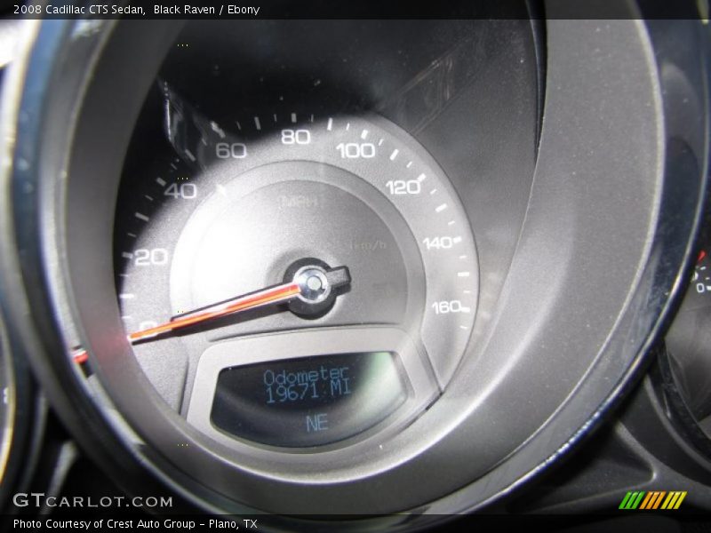 Black Raven / Ebony 2008 Cadillac CTS Sedan