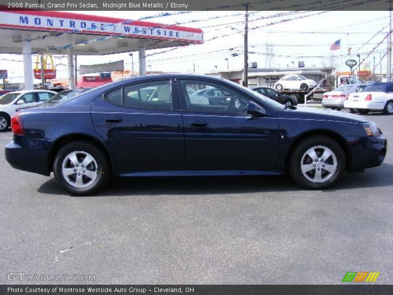 Midnight Blue Metallic / Ebony 2008 Pontiac Grand Prix Sedan