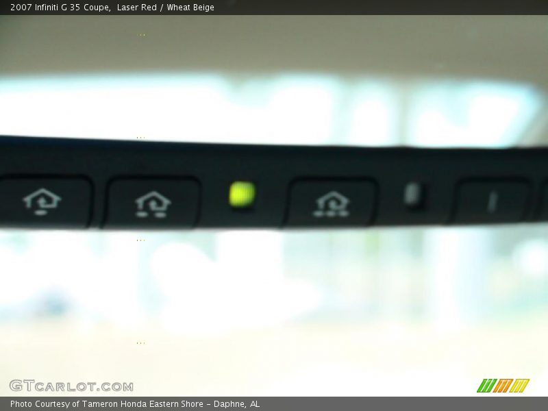 Laser Red / Wheat Beige 2007 Infiniti G 35 Coupe