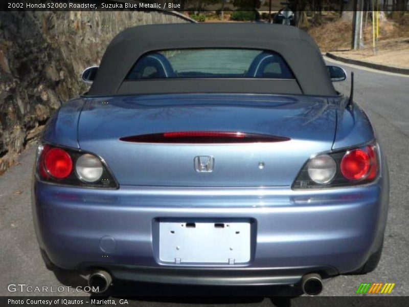 Suzuka Blue Metallic / Blue 2002 Honda S2000 Roadster