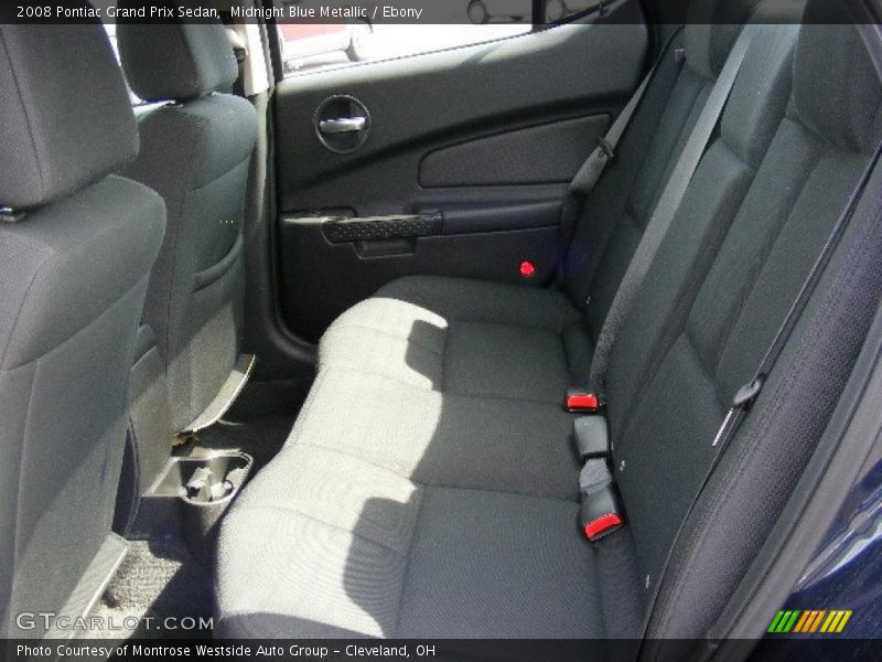 Midnight Blue Metallic / Ebony 2008 Pontiac Grand Prix Sedan