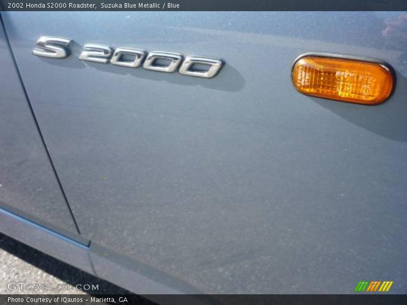 Suzuka Blue Metallic / Blue 2002 Honda S2000 Roadster