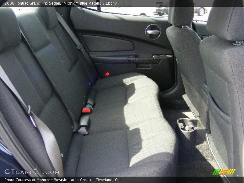 Midnight Blue Metallic / Ebony 2008 Pontiac Grand Prix Sedan