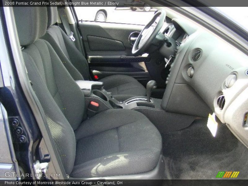 Midnight Blue Metallic / Ebony 2008 Pontiac Grand Prix Sedan