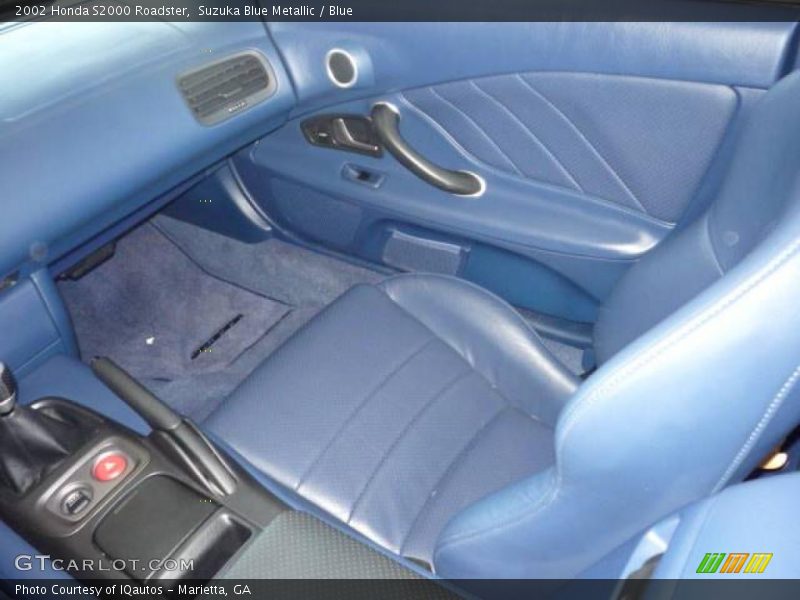 Suzuka Blue Metallic / Blue 2002 Honda S2000 Roadster