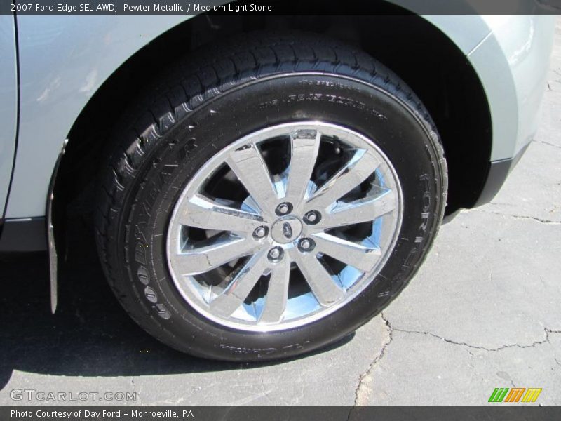 Pewter Metallic / Medium Light Stone 2007 Ford Edge SEL AWD
