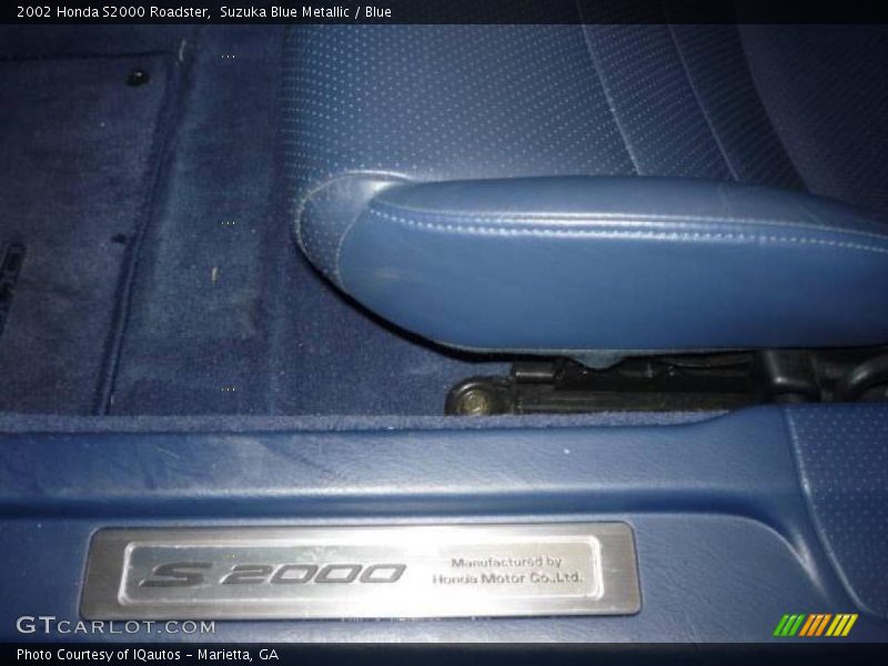 Suzuka Blue Metallic / Blue 2002 Honda S2000 Roadster