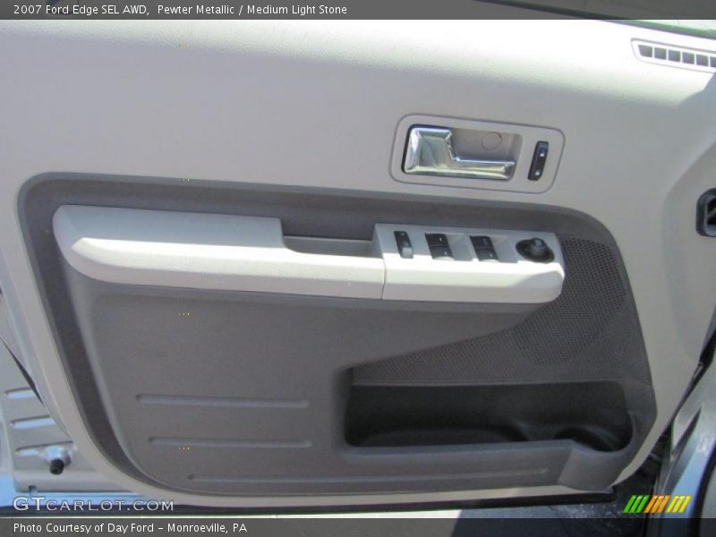 Pewter Metallic / Medium Light Stone 2007 Ford Edge SEL AWD