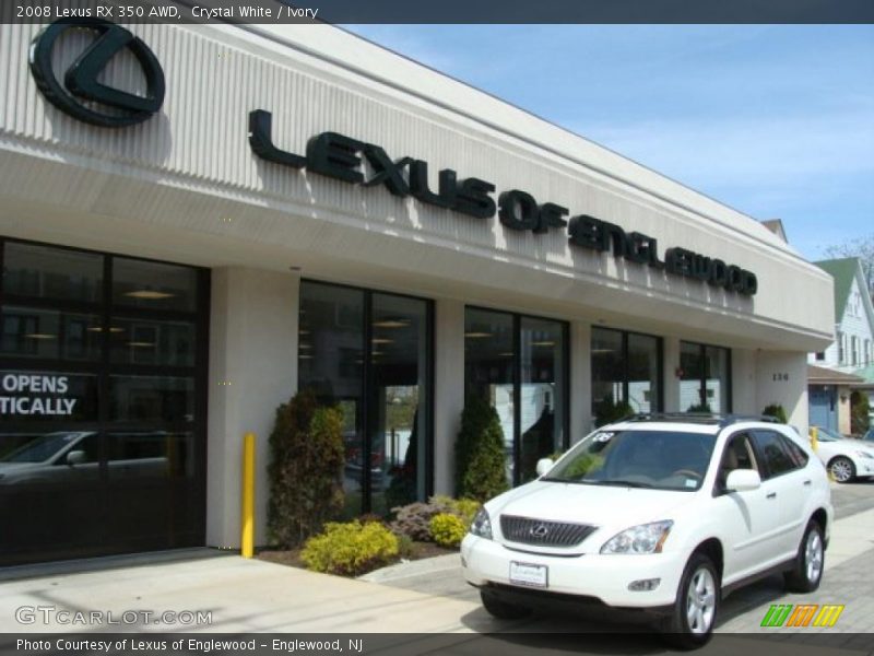 Crystal White / Ivory 2008 Lexus RX 350 AWD