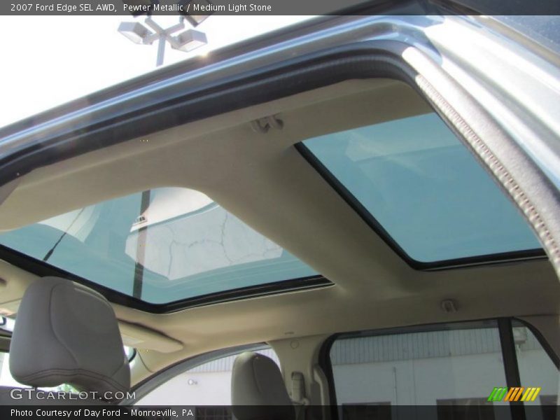 Pewter Metallic / Medium Light Stone 2007 Ford Edge SEL AWD