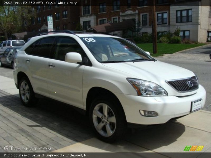 Crystal White / Ivory 2008 Lexus RX 350 AWD