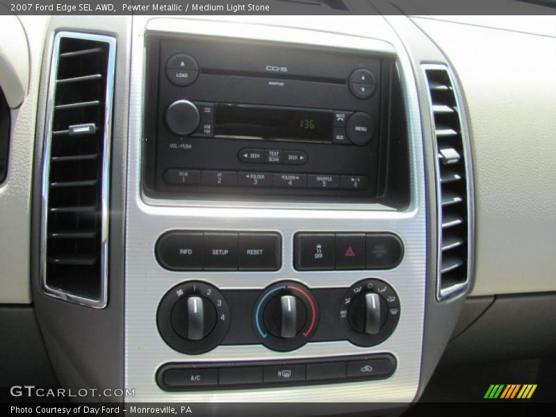 Pewter Metallic / Medium Light Stone 2007 Ford Edge SEL AWD