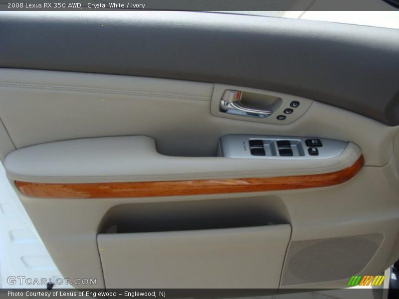 Crystal White / Ivory 2008 Lexus RX 350 AWD