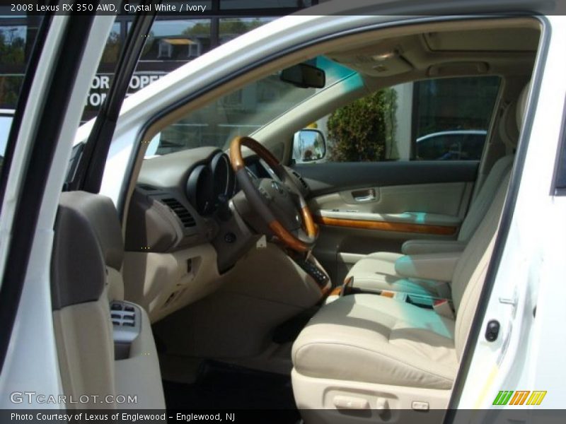 Crystal White / Ivory 2008 Lexus RX 350 AWD