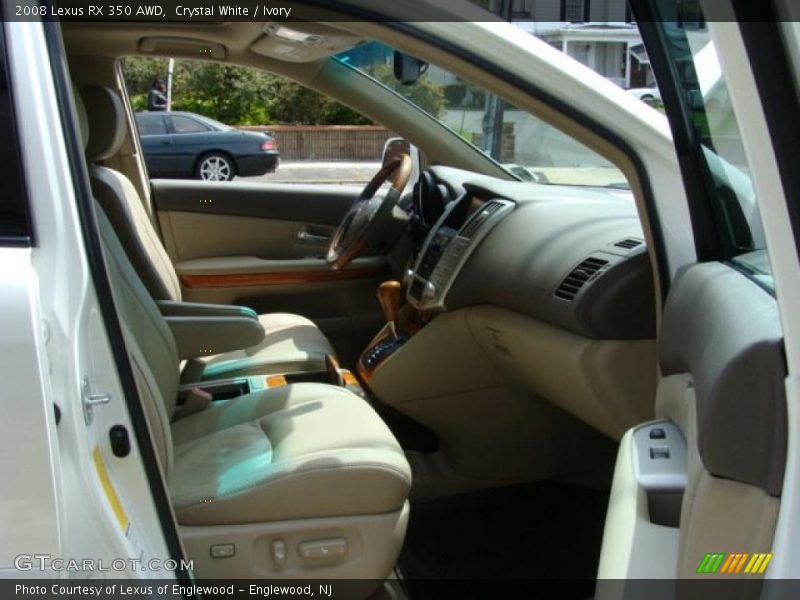 Crystal White / Ivory 2008 Lexus RX 350 AWD