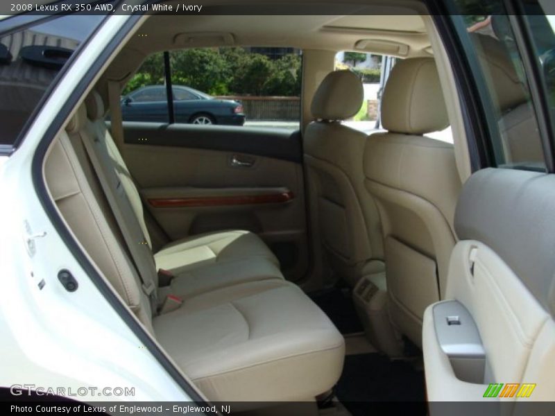 Crystal White / Ivory 2008 Lexus RX 350 AWD