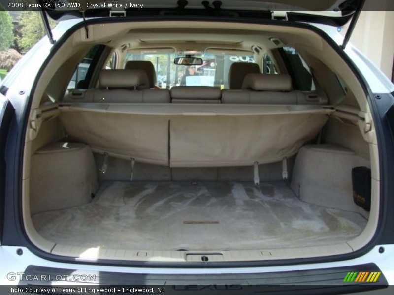 Crystal White / Ivory 2008 Lexus RX 350 AWD