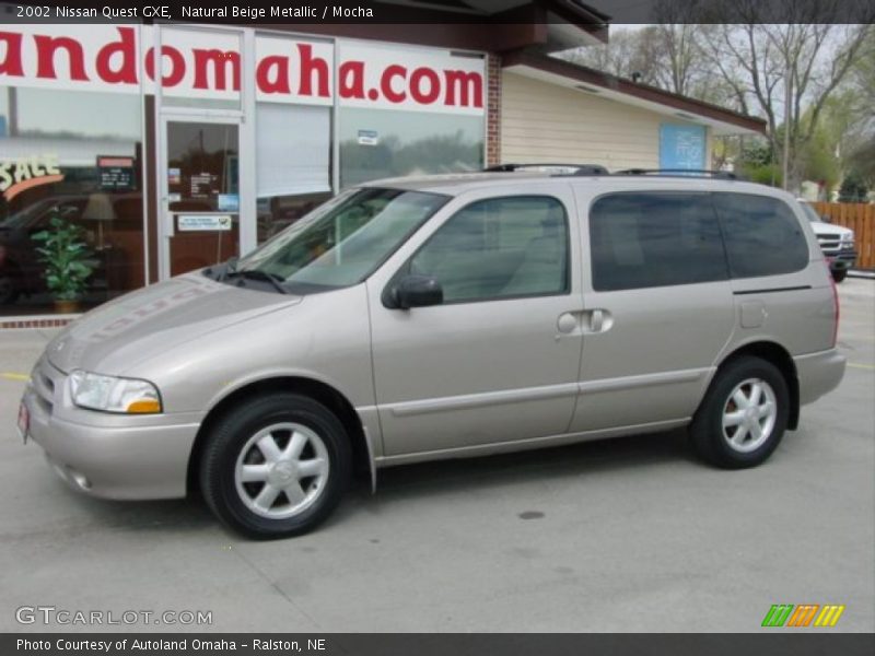 Natural Beige Metallic / Mocha 2002 Nissan Quest GXE