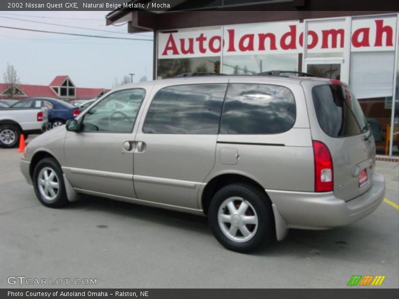 Natural Beige Metallic / Mocha 2002 Nissan Quest GXE