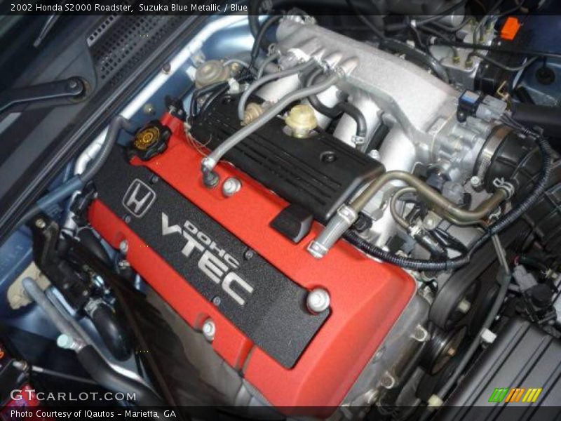 Suzuka Blue Metallic / Blue 2002 Honda S2000 Roadster