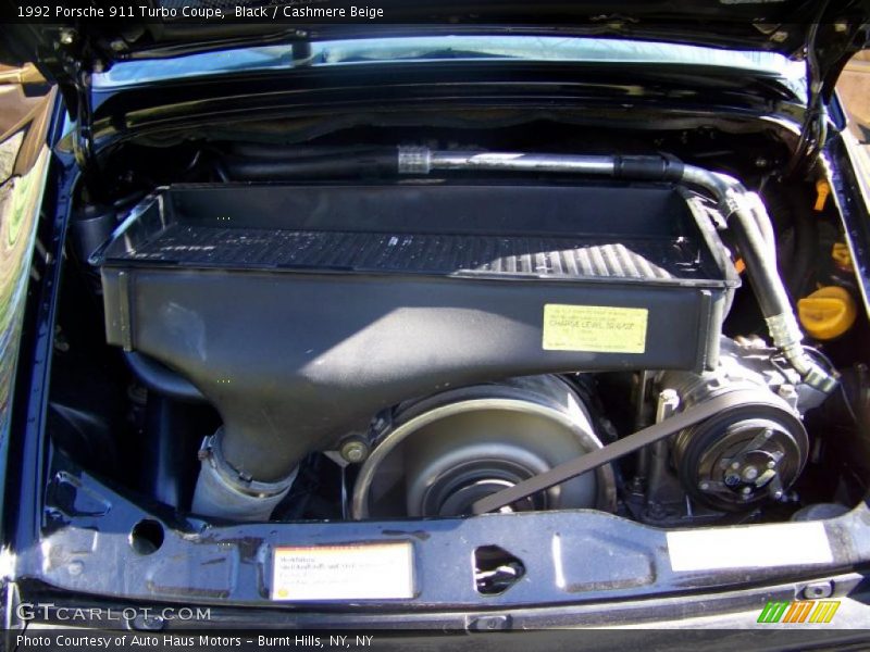Black / Cashmere Beige 1992 Porsche 911 Turbo Coupe