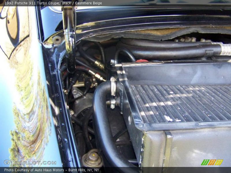 Black / Cashmere Beige 1992 Porsche 911 Turbo Coupe