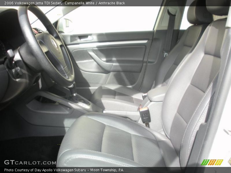 Campanella White / Anthracite Black 2006 Volkswagen Jetta TDI Sedan