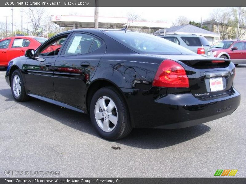 Black / Ebony 2008 Pontiac Grand Prix Sedan