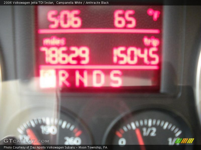 Campanella White / Anthracite Black 2006 Volkswagen Jetta TDI Sedan