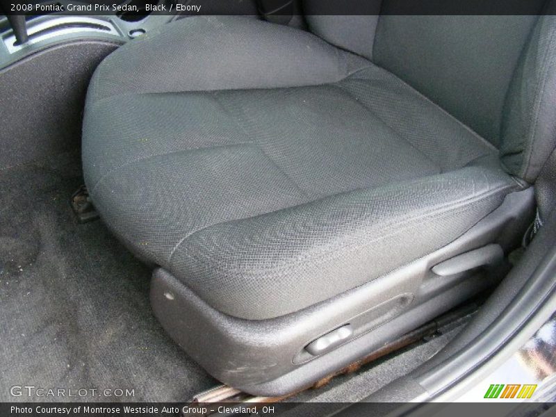 Black / Ebony 2008 Pontiac Grand Prix Sedan